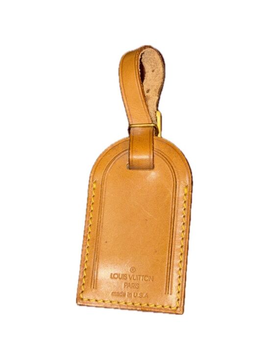 Louis Vuitton Accessories - Louis Vuitton Leather Luggage Tag